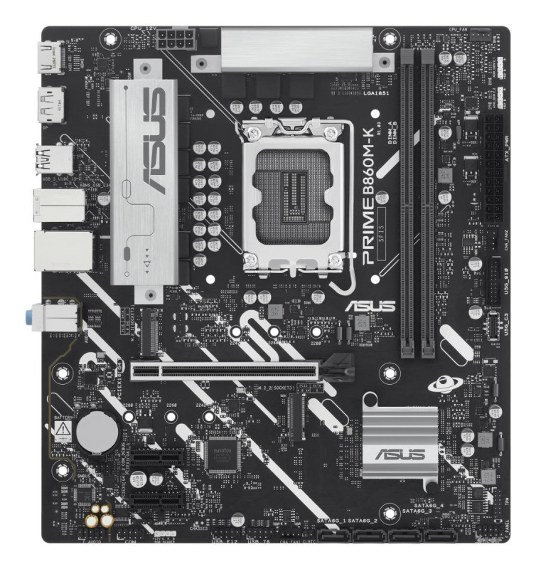 ASUS PRIME B860M-K Intel B860 LGA 1851 (Socket V1) micro ATX