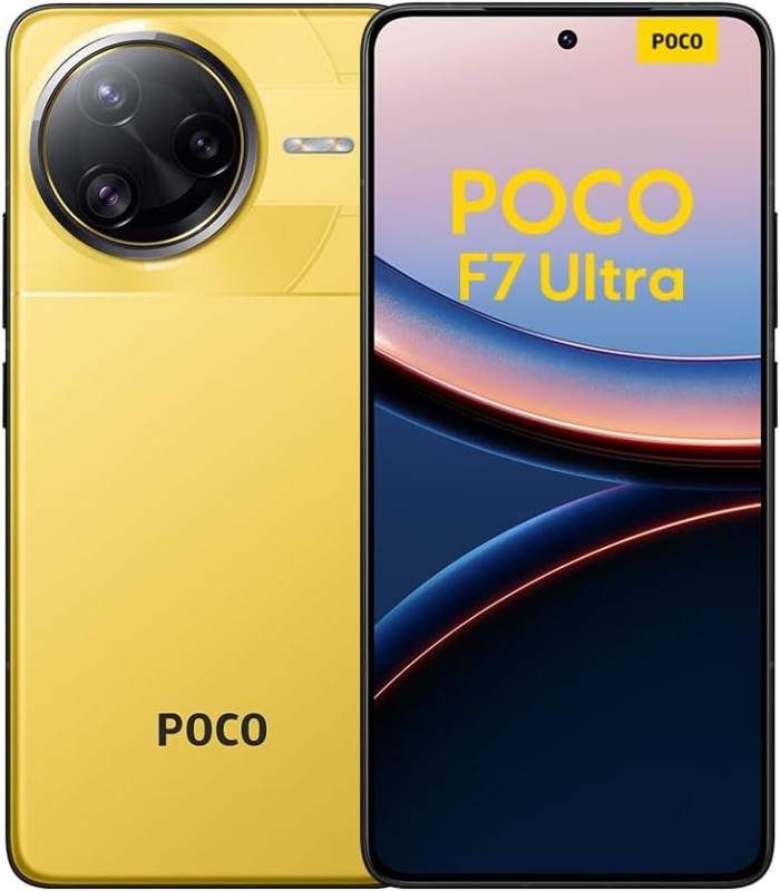 Xiaomi Poco F7 Ultra 5G Dual Sim 12GB RAM 256GB - Yellow