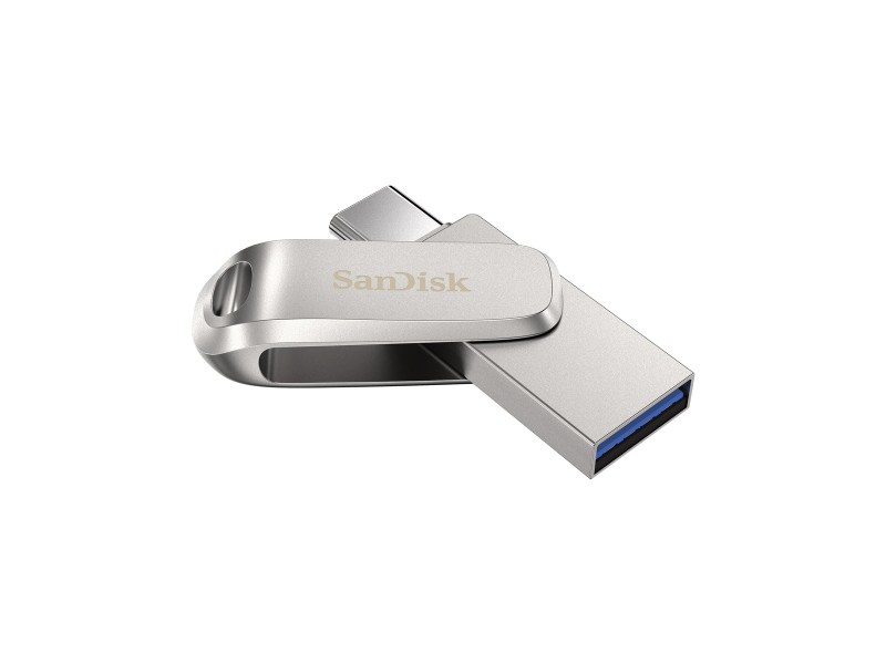SanDisk Ultra Dual Drive Luxe USB 256GB Silver