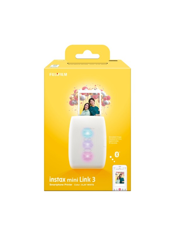 Fujifilm instax mini Link 3 EX D Clay White