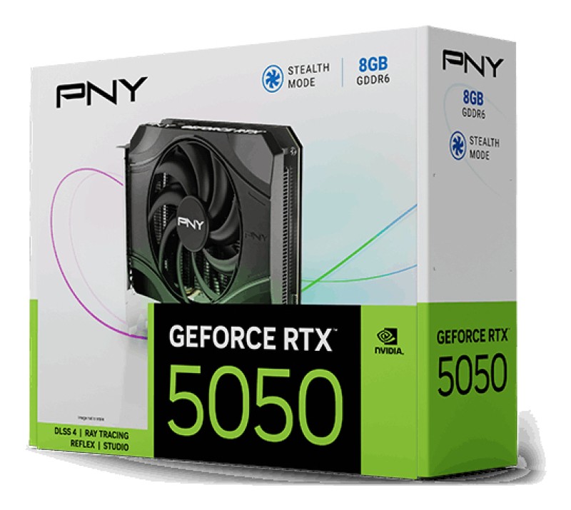 RTX 5050 8GB PNY Single Fan GDDR6