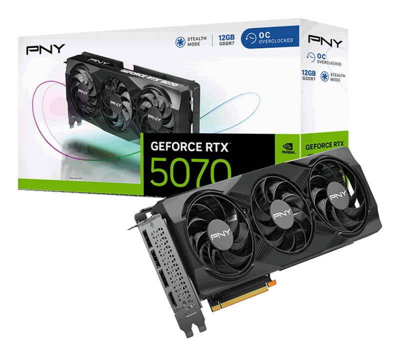 PNY GeForce RTX 5070 OC - Graphics card