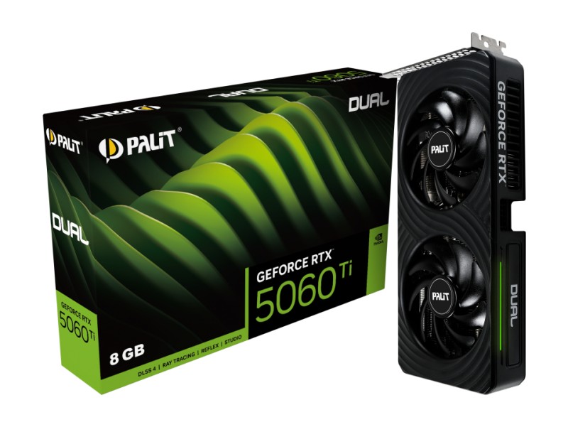 RTX 5060 TI 8GB Palit Dual GDDR7