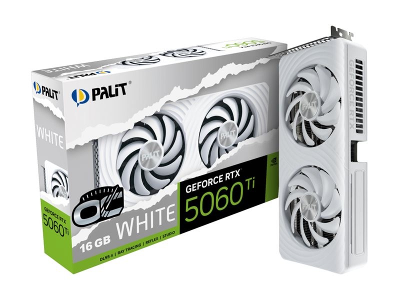 RTX 5060 Ti 16GB Palit OC GDDR7 white