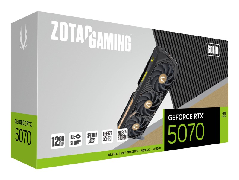 ZOTAC GAMING GeForce RTX 5070 SOLID