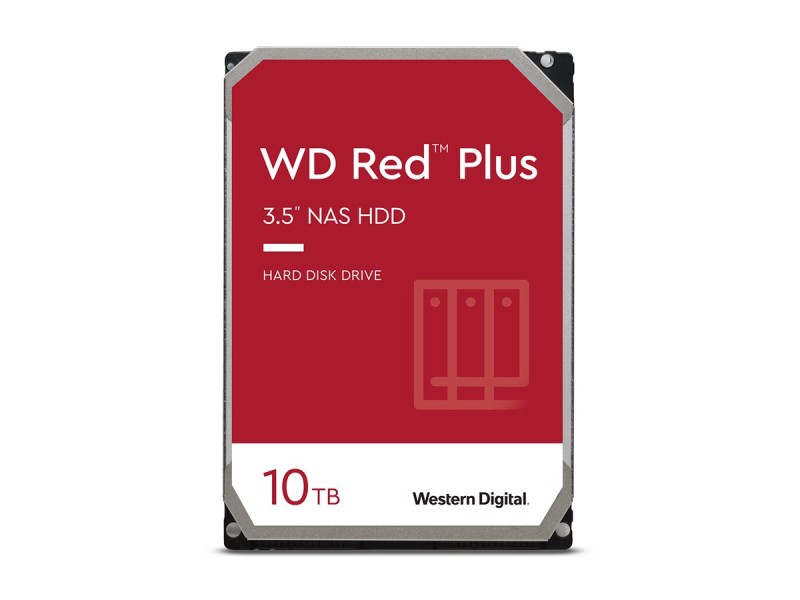 WD Red Plus 10TB SATA 6Gb/s 8.89cm 3.5Zoll HDD