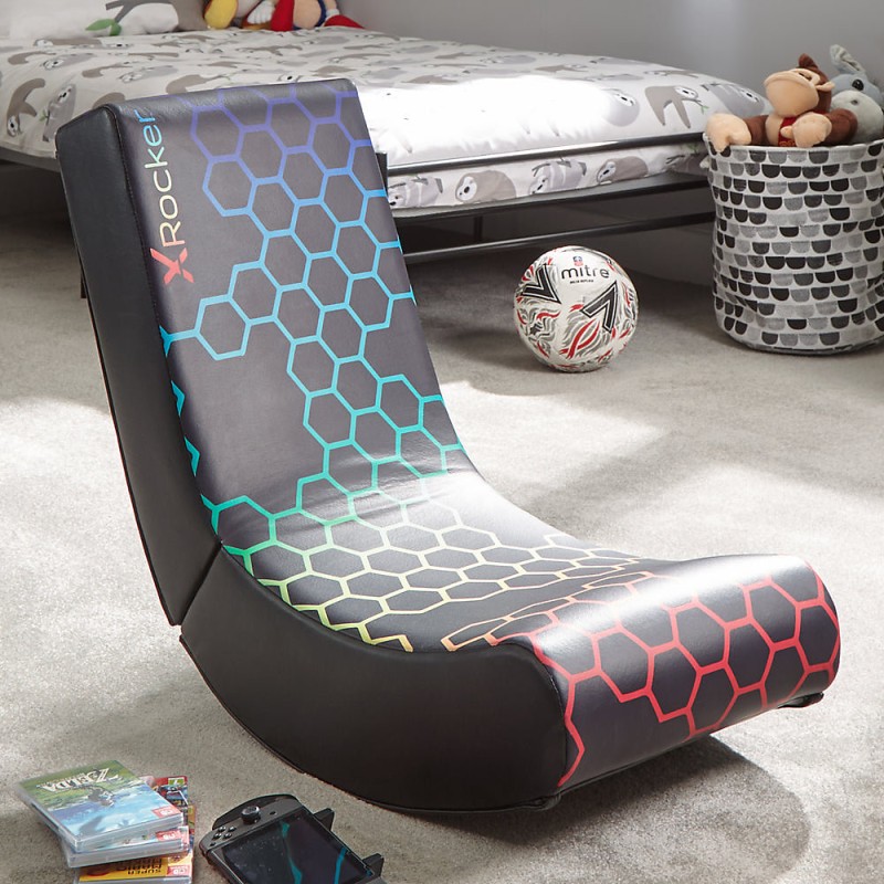 X Rocker Video Rocker Gaming Bodensessel - Neo Hex