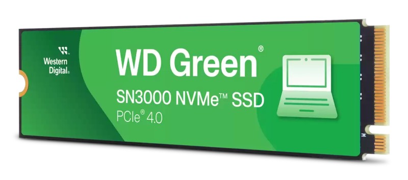 WD Green SN3000 2TB NVMe PCIe G4 216uts