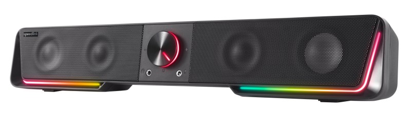 SPEEDLINK GRAVITY RGB, 6 W, 6 W, 4 ?, 18000 Hz, 5.08 cm (2