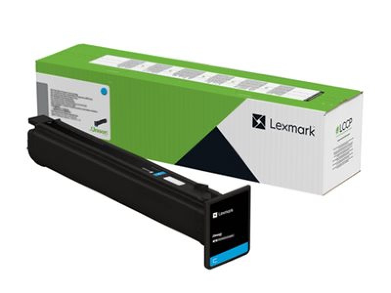 Lexmark - Cyan - original - Box