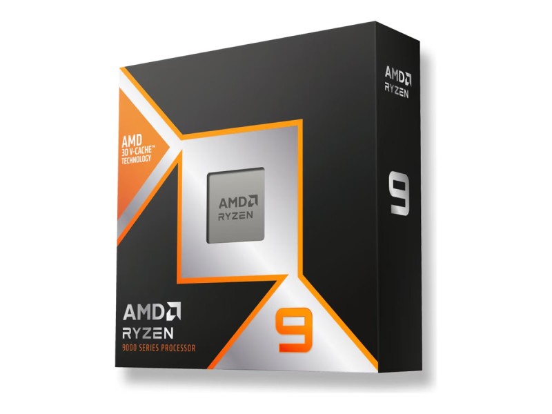 AMD Ryzen 9 9950X3D no fan Box