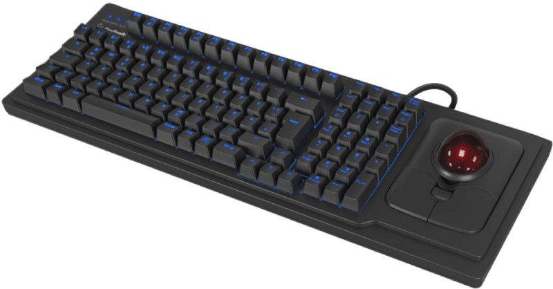 KeySonic KSK-8202ELU-T (UK) keyboard Universal USB QWERTY UK English Black