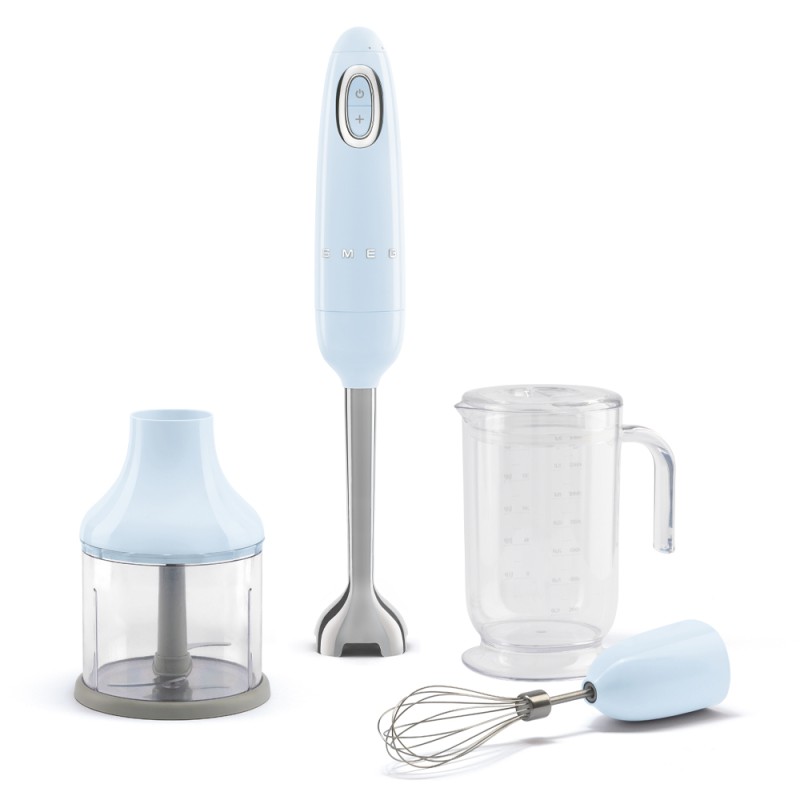 SMEG HBF03PBEU, Immersion blender, 1.5 m, 700 W, Blue