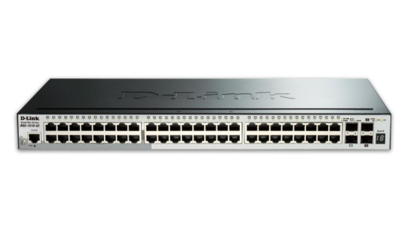 D-Link 52-Port Gigabit Stackable Smart Managed Switch including 4 x 10G SFP+