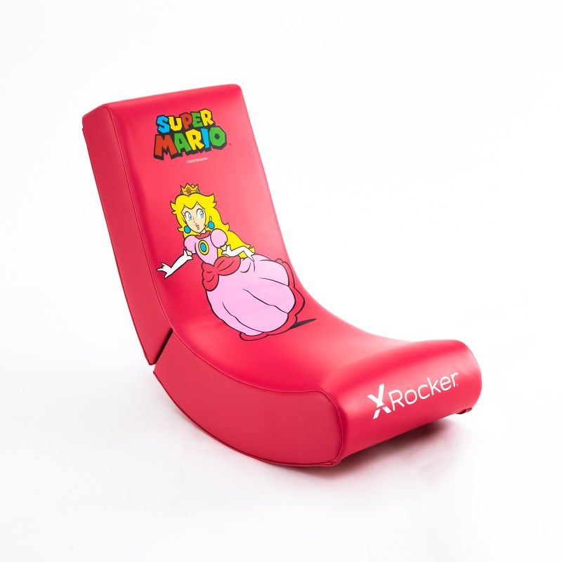 X Rocker Video Rocker - Peach, Console gaming chair