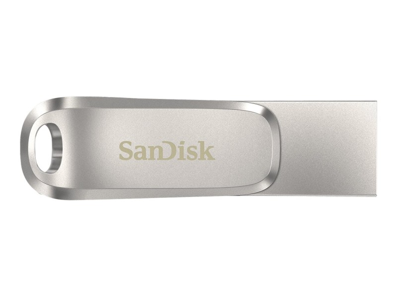 SanDisk Ultra Dual Drive Luxe USB 128GB Silver