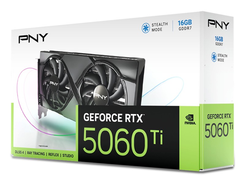 RTX 5060 TI 16GB PNY VERTO Dual Fan GDDR7