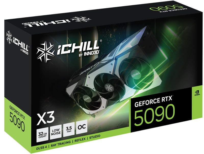 RTX 5090 32GB Inno3D iCHill X3 GDDR7 3Fan