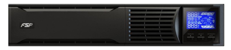 FSP Champ Rack 3K uninterruptible power supply (UPS) Double-conversion (Online) 3 kVA 2700 W 3 AC outlet(s)