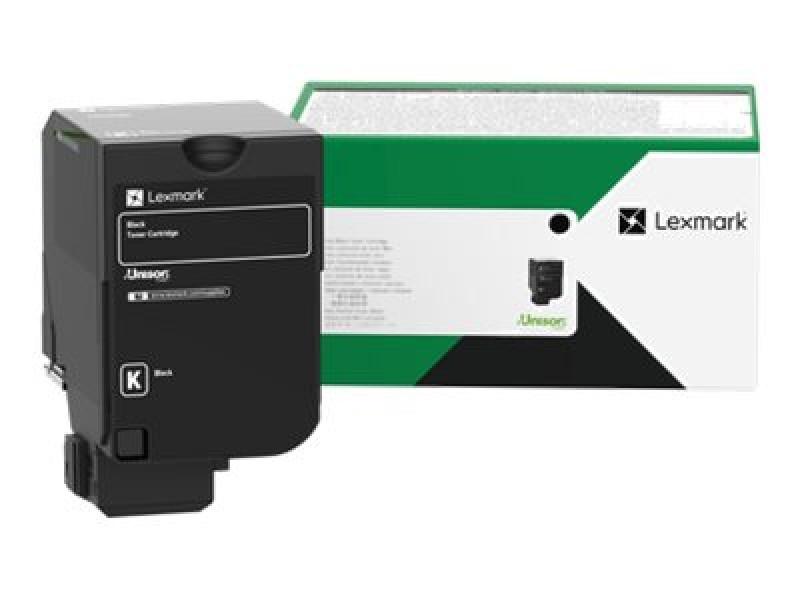 LEXMARK -Black - original - toner cartridge