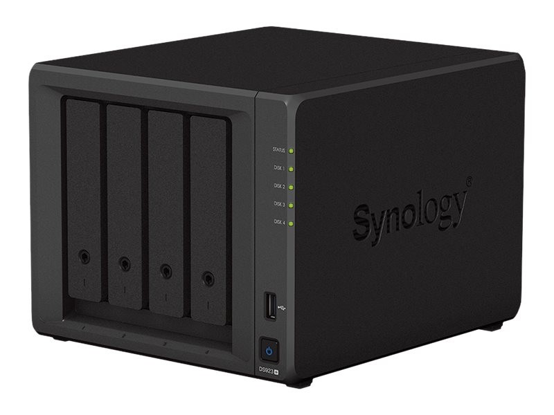 4-Bay Synology DDR4 ECC 2x USB3.2-I 1 DS923+ 4GB RAM