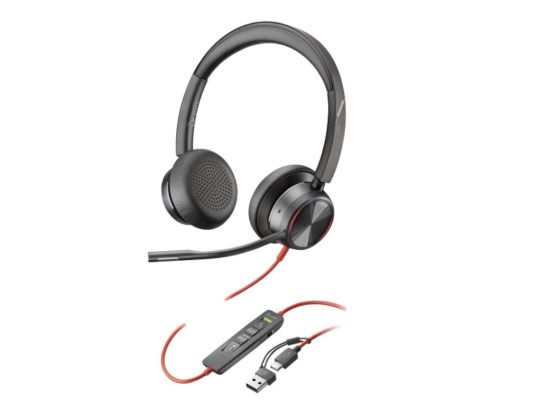 Poly BW 8225 Stereo USB-C HS +USB-C/A