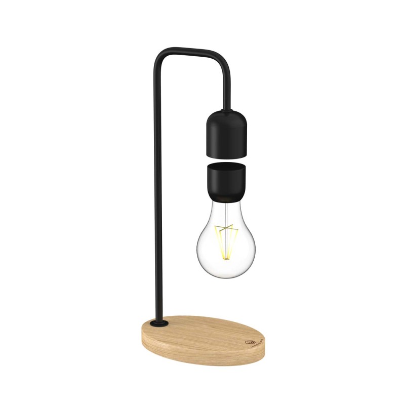 Levitating Lamp, BLACK, Warm, 1.5mtr cable, EU