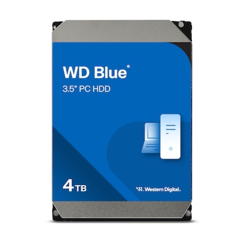 WD Blue 4TB 5400RPM SATA-3 128MB
