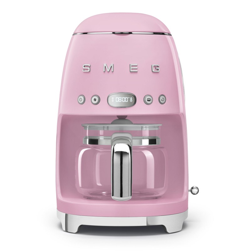 SMEG 50's Style Drip Filter Coffee Machine DCF02PKEU Pink, Drip coffee maker, 1.4 L, 1050 W, Pink
