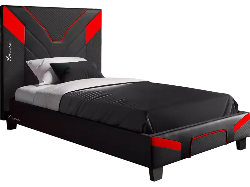 XROCKER CERBERUS MKII GAMING BED C.RED 2023083 90x190cm PU leather 180kg