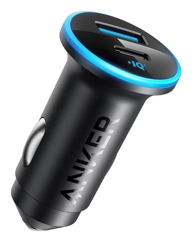 Anker A2735G11 mobile device charger Headphones, Smartphone, Tablet, Universal Black Cigar lighter Auto