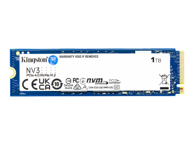 Kingston SSD NV3 1TB M.2 NVMe Gen 4 .0