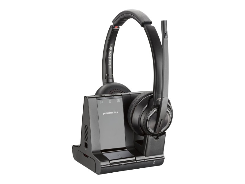 Poly Savi 8220 Stereo D2 HS EMEA-INTL English Loc-Euro plug