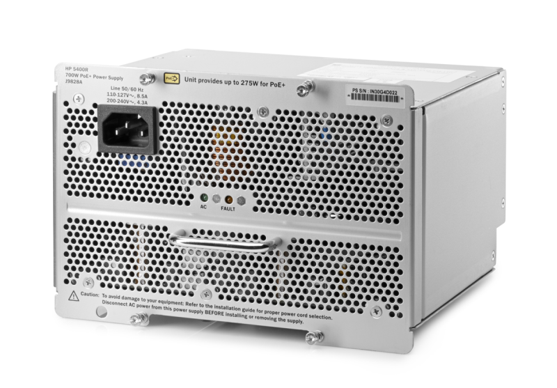 Aruba 5400R 700W PoE+ zl2 Power Supply