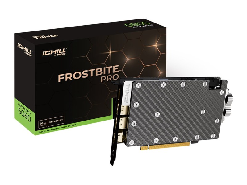 RTX 5080 16GB Inno3D iChill Frostbite Pro GDDR7 3 Fan