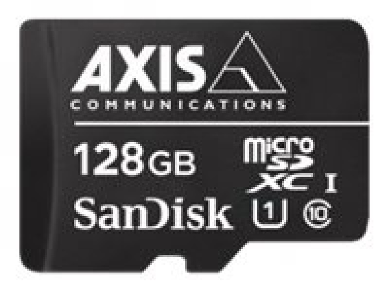 Axis Surveillance - Flash memory card (microSDXC to SD adapter included)