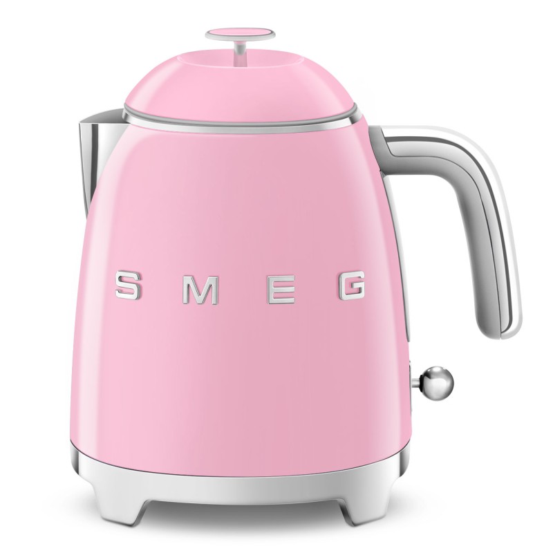 SMEG 50's Style Kettles KLF05PKEU Pink, 0.8 L, 1400 W, Pink, Plastic, Water level indicator, Filtering