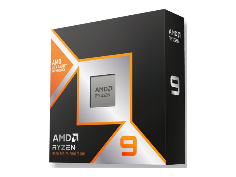 AMD Ryzen 9 9900X3D no fan Box