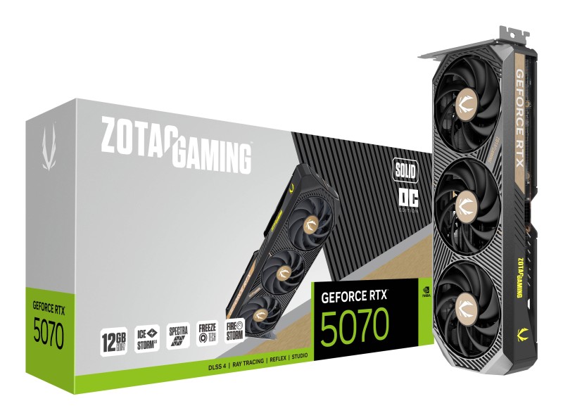 ZOTAC GAMING GeForce RTX 5070 SOLID OC