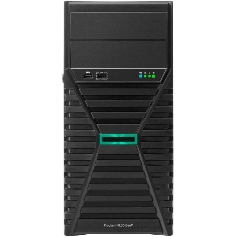 Server HPE ProLiant ML30 Gen11 Tower Xeon E-2414 4-Core 2.6GHz 1x32GB-U 4xLFF Non Hot Plug 2x1TB HDD VROC 350W Server