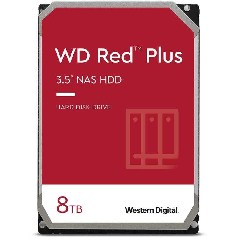 WD Red Plus  4TB 5400RPM SATA-3 256MB NAS
