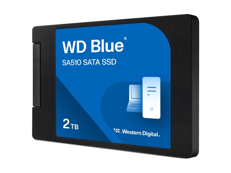 WD Blue SA510 2TB SATA III 6Gb/s cased 6.9cm 2.5Zoll 7mm internal single-packed