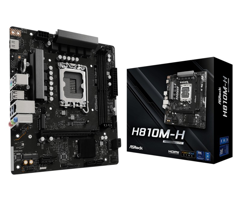 ASRock LGA1851 H810M-H uATX