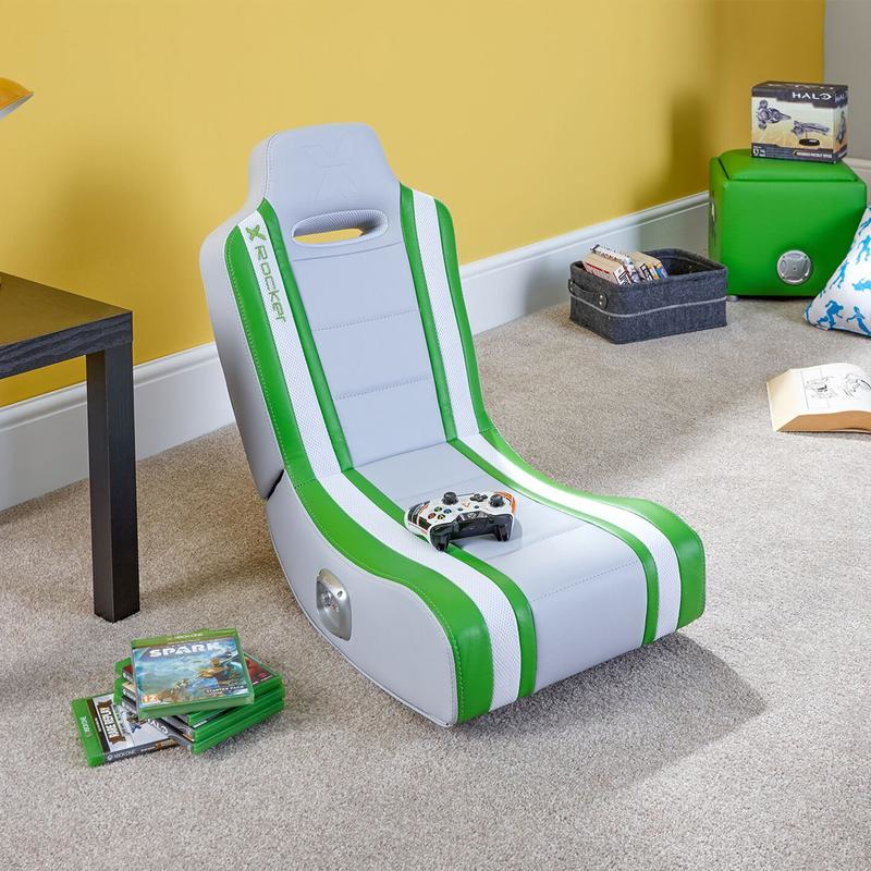 X Rocker Shadow 2.0, Console gaming chair,Green,White