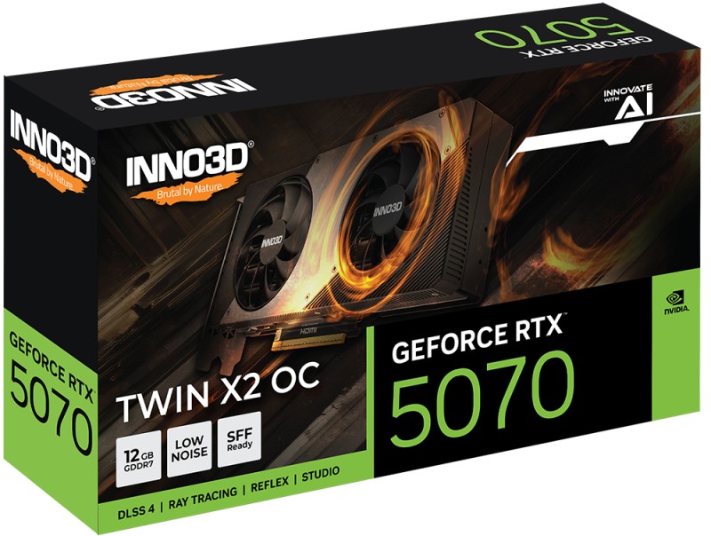 Inno3D GeForce RTX 5070 TWIN X2 OC