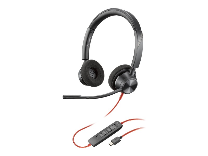 Poly BW 3320 Stereo USB-C HS +USB-C/A