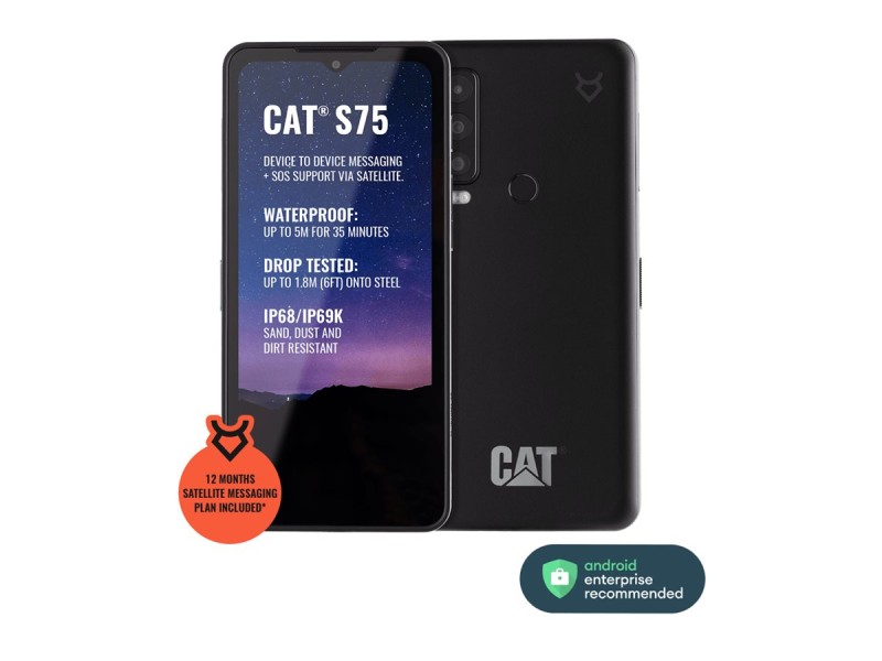 Caterpillar CAT S75 Dual Sim 6GB RAM 128GB - Black