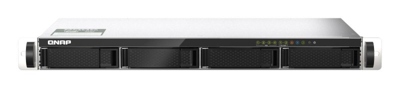QNAP TS-435XEU NAS Rack (1U) Marvell CN9131 4 GB DDR4 0 TB QNAP QTS Black, Grey