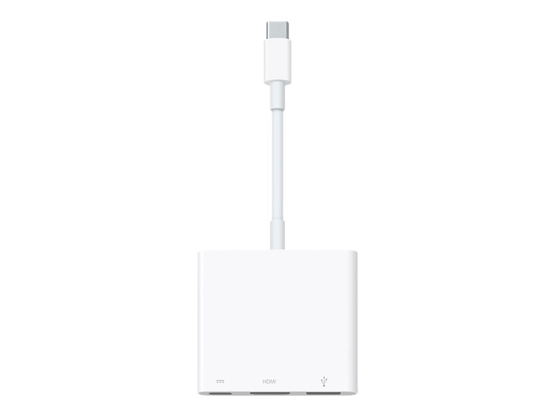 Apple Adapter - 24 pin USB-C male to USB, HDMI, USB-C (power only) female