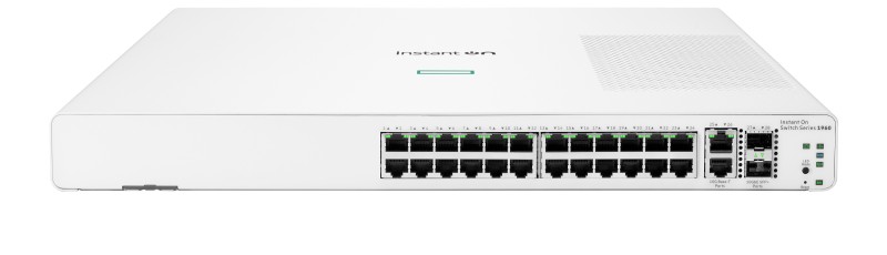 HPE Aruba Networking Networking Instant On Switch 24p Gigabit 2p